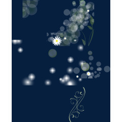 可爱气泡背景海报卡通素材