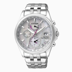 西铁城光动能多局女表