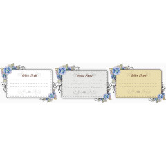 花纹装饰文本框