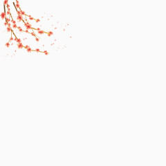 清新桃花节旅游路线宣传