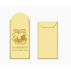 新春金色红包