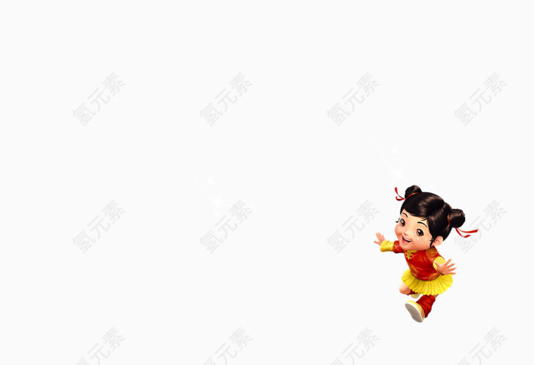 春节装饰卡通高清免抠图素材