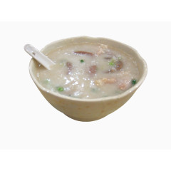 香菇木耳瘦肉蔬菜粥咸粥