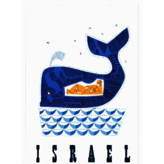 海洋里的蓝色鲸鱼