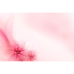 粉色梦幻花朵背景