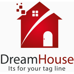 现代简约家具家居logo矢量图