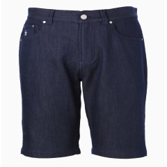 万星威蓝色男士短裤正面