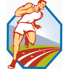 马拉松赛跑运动员