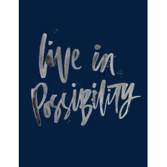 水彩英文字体装饰