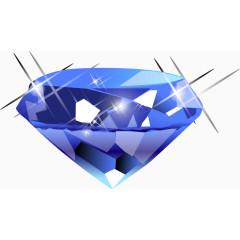 紫色璀璨钻石矢量图