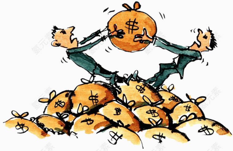 创意争夺财产漫画