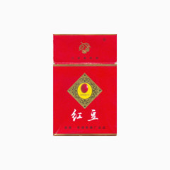 红豆红盒香烟