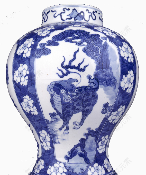 精美青花瓷陶器
