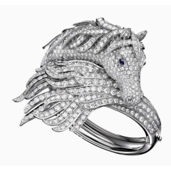 飞马形状的水晶戒指