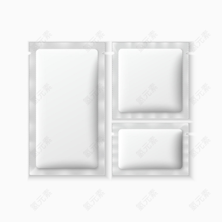 空白产品包装矢量素材