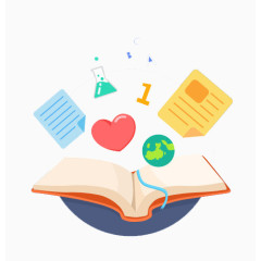 手绘学习用品