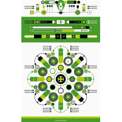 绿色进度条电量条