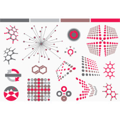 时尚波点潮流设计元素