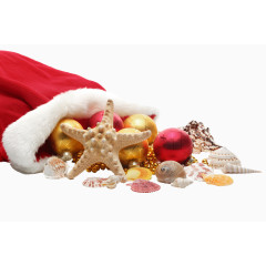 圣诞老人的帽子的果糖