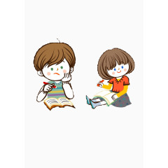 小朋友读书写字