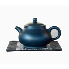 黑紫色茶壶