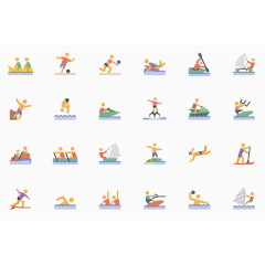 矢量运动图案合集