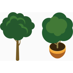 环境景观绿化绿叶美丽花卉木材自然