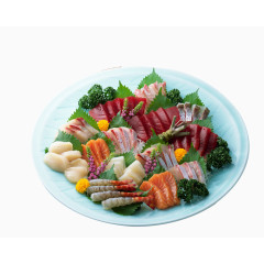 什锦生鱼片图片素材