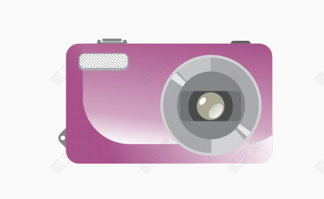 粉色有质感的照相机
