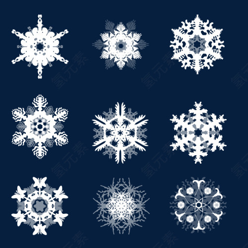 雪花免扣合集