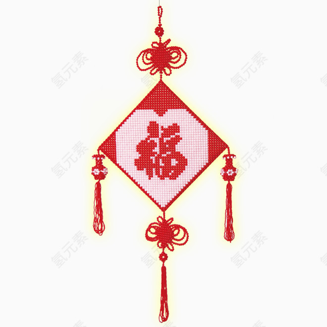 十字绣中国结