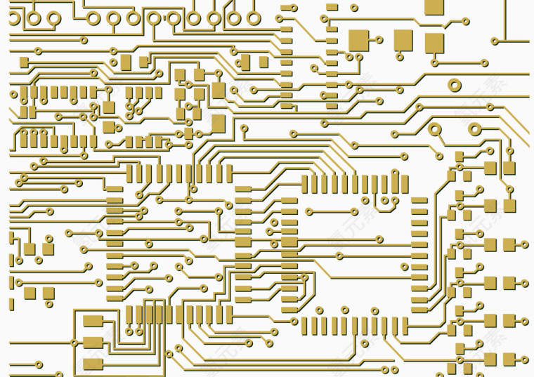 电路板科技矢量元素底纹