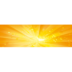 黄色发散背景图