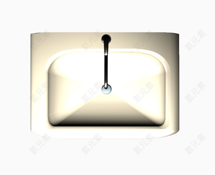 户型图彩平图洗手盆洗脸盆