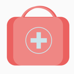矢量扁平化急救箱