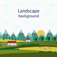 秋天树叶枫叶黄色矢量