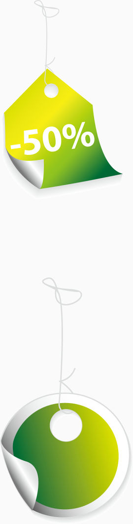 矢量创意设计商品促销标签图