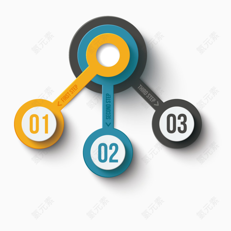 商务金融现代化元素