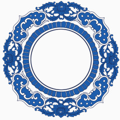 青花瓷圆环
