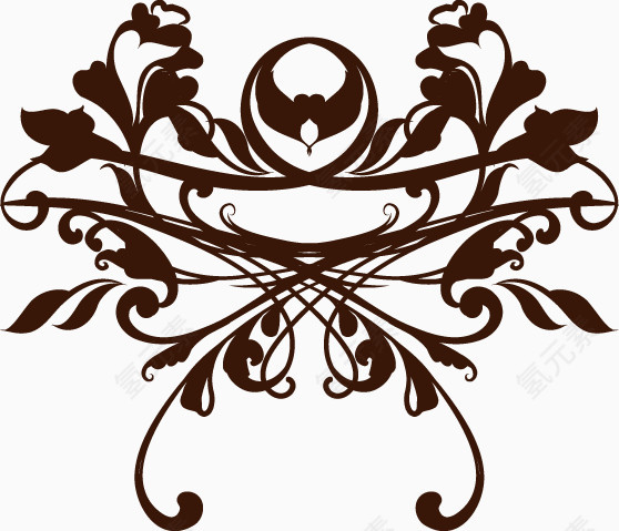 平面矢量装饰花纹素材