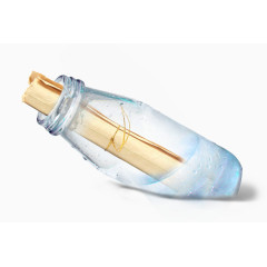 唯美精美卡通漂流瓶