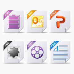 常用办公软件图标