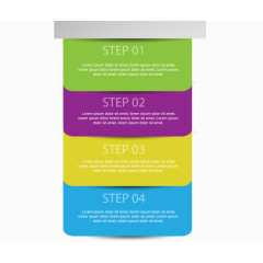 矢量ppt素材纯色表格数据比例数字英文