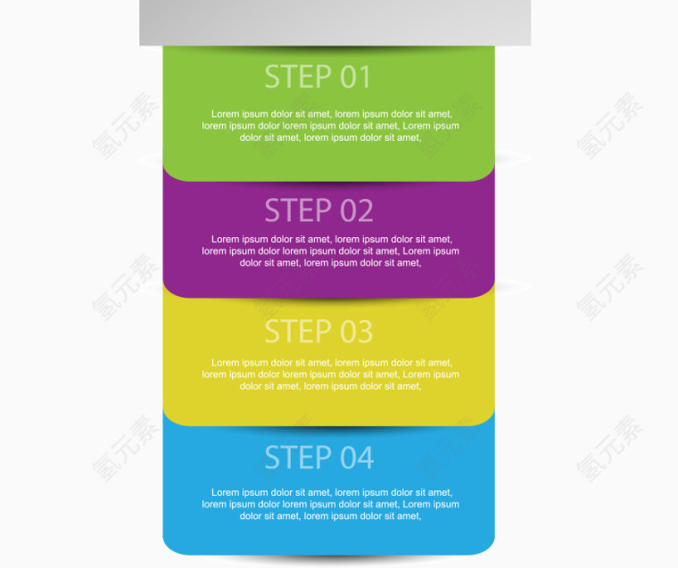 矢量ppt素材纯色表格数据比例数字英文