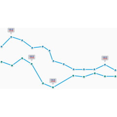 PPT用图表素材矢量稿