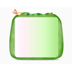 绿色口袋边框