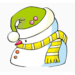 卡通雪人