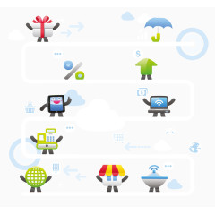 各种网络小图标合集