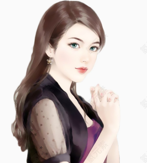 现代美女