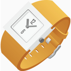 卡通矢量电子手表